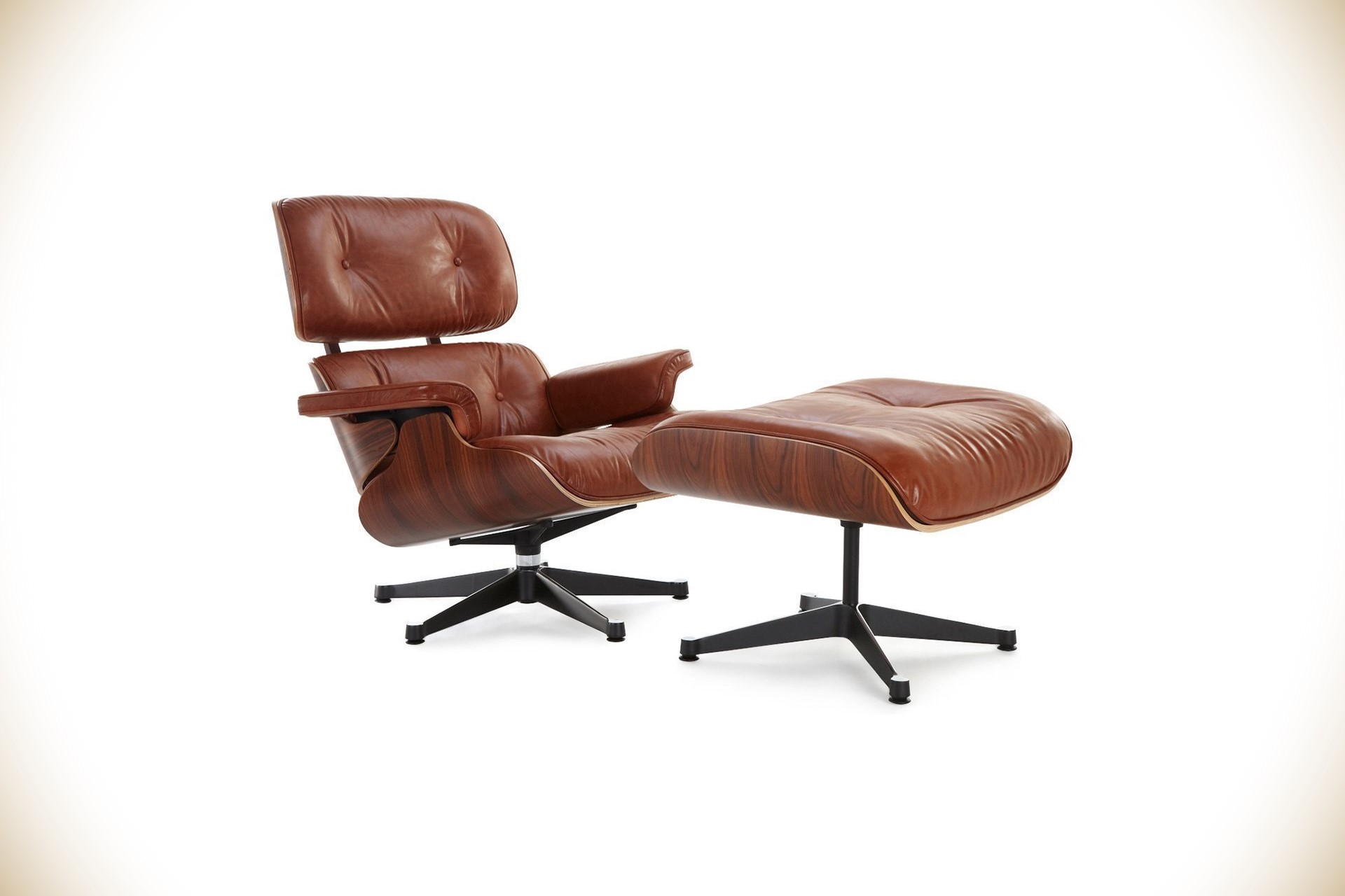 OCC Italian Leather Lounge Chair