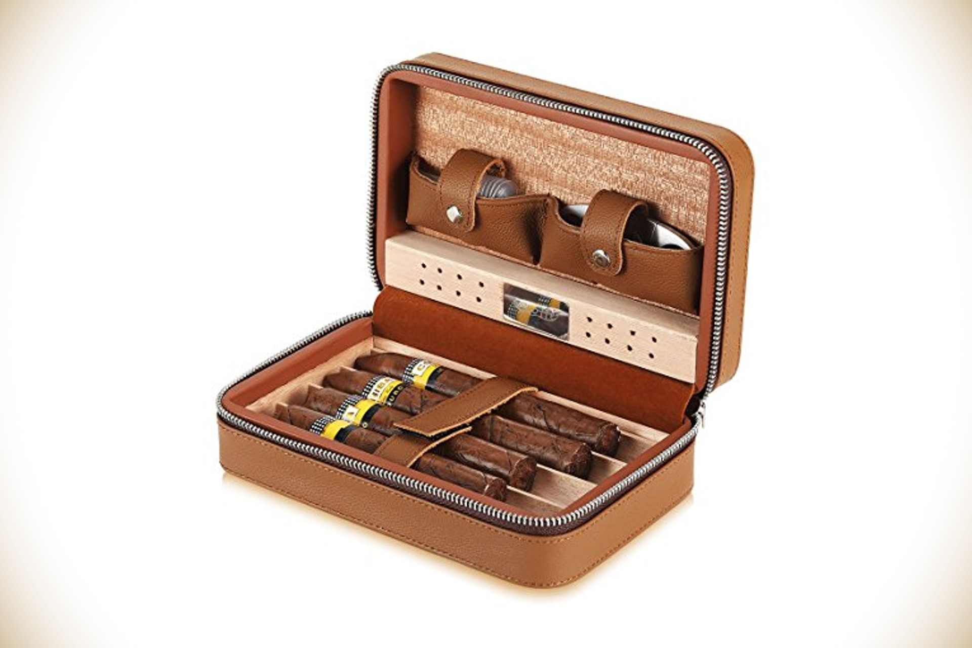 Scotte Portable Cigar Humidor Case
