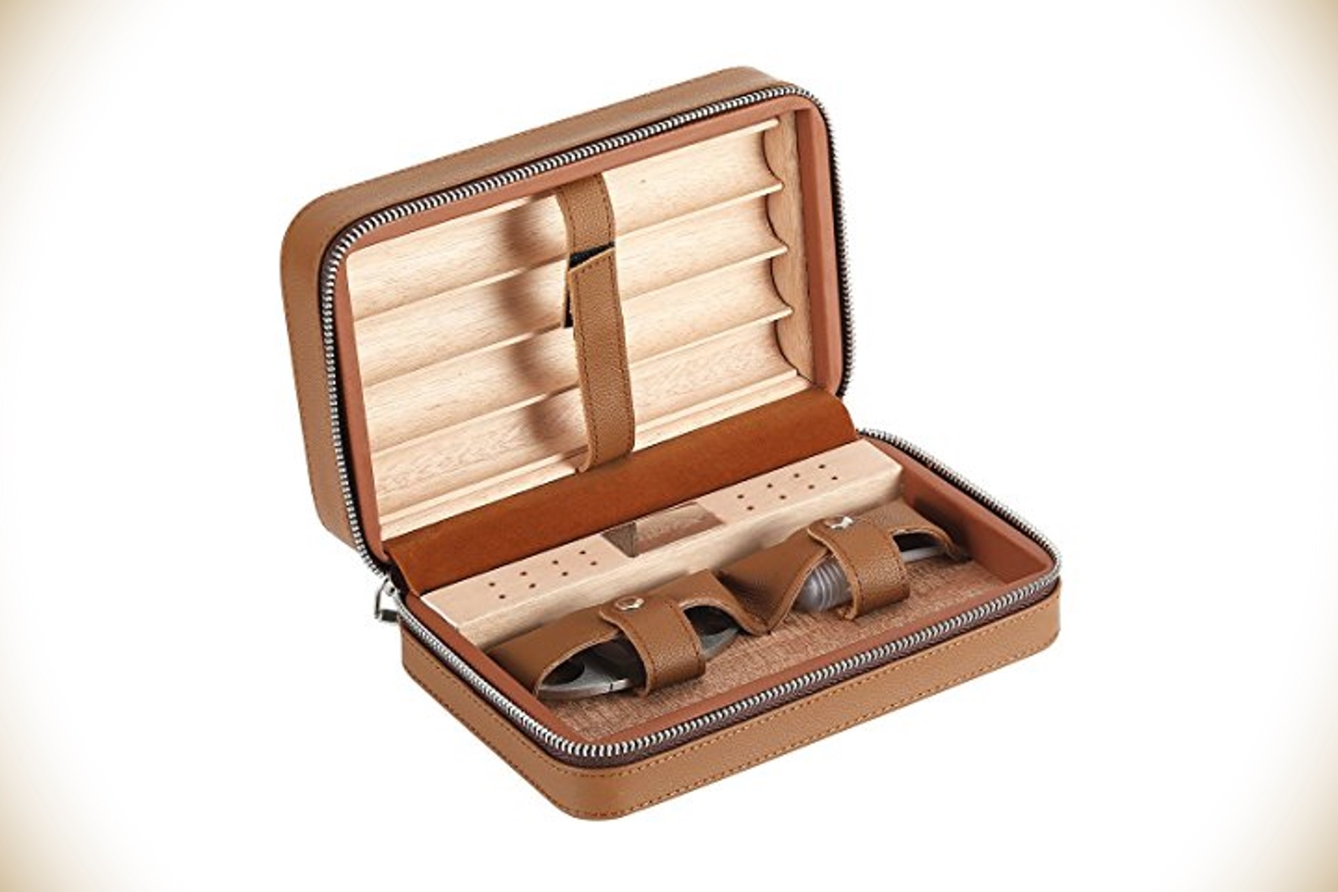 Scotte Portable Cigar Humidor Case — view 2