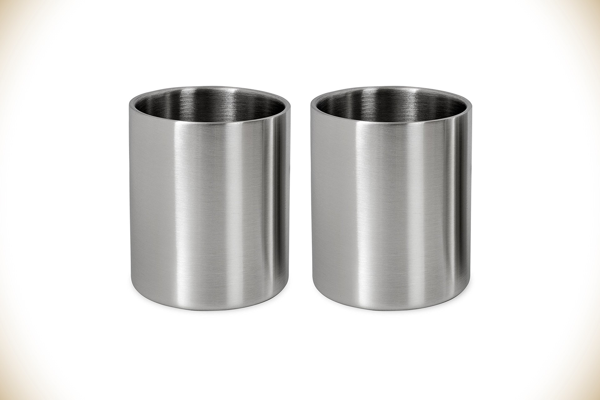 Tru Blu Steel Stainless Steel Whiskey Glasses — view 2