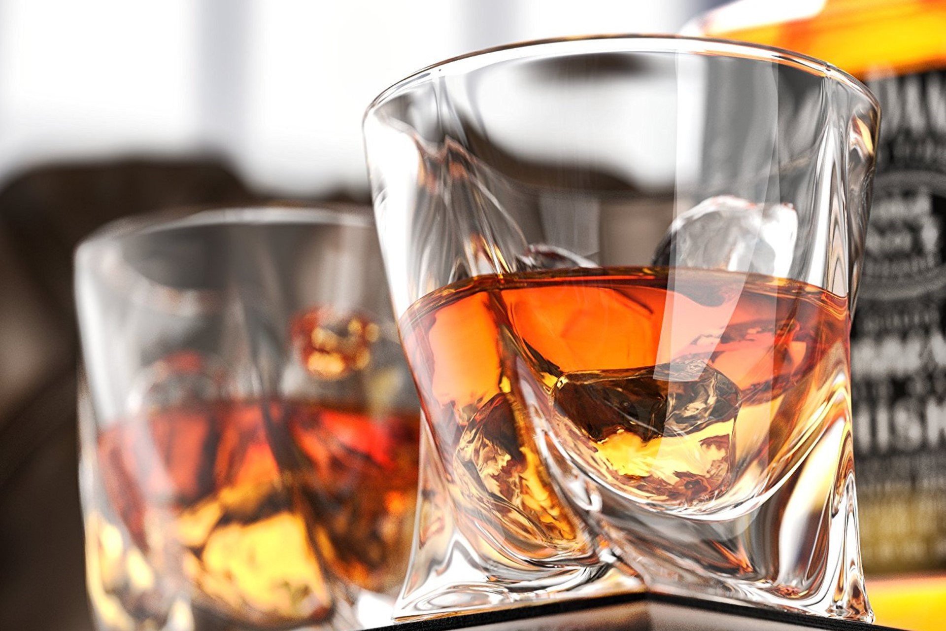 Ashcroft Twist Bourbon Glasses Set