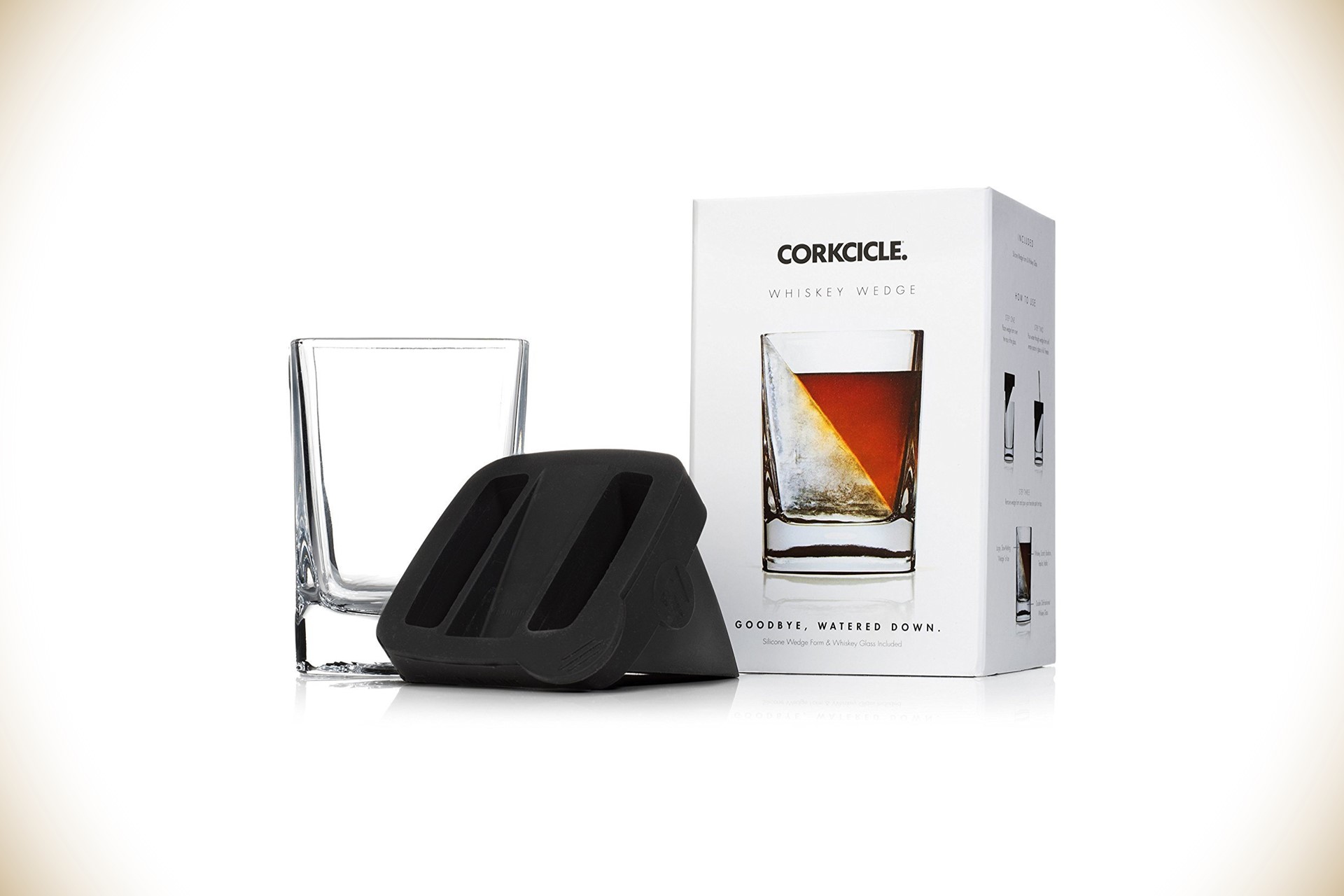 Corkcicle Whiskey Wedge Set
