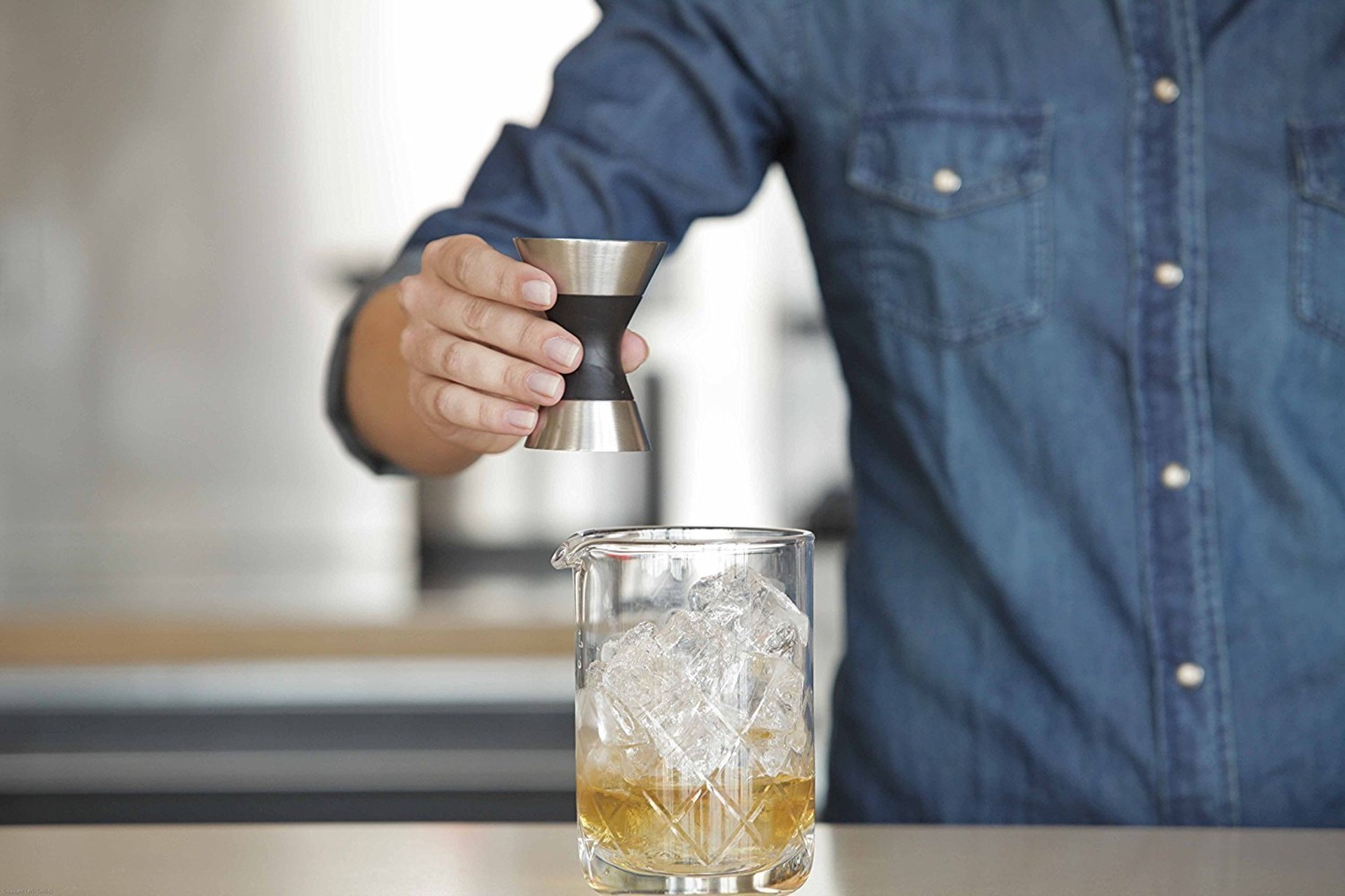 OXO Steel Double Jigger — view 2