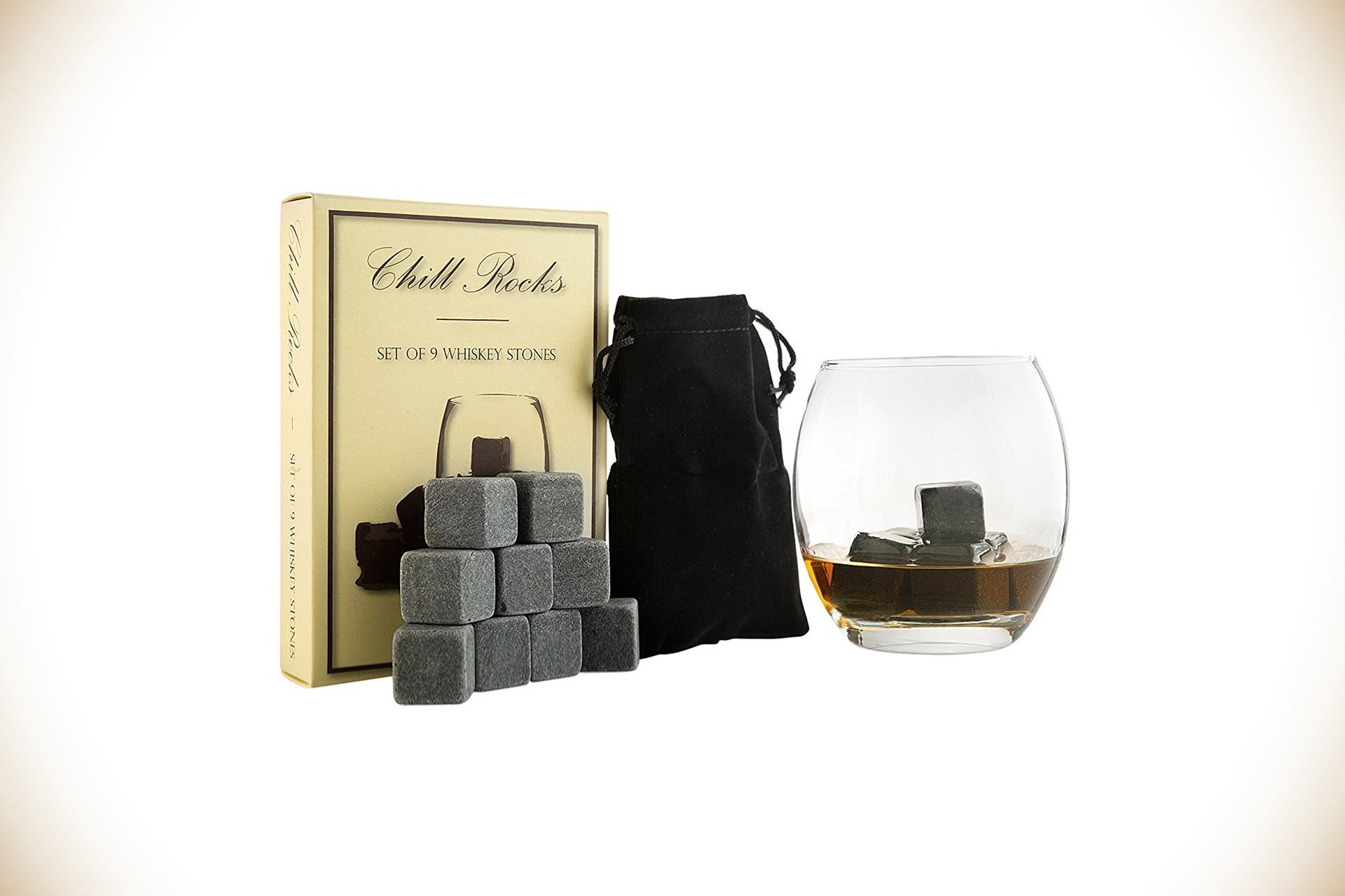 Quiseen Set of 9 Beverage Chilling Stones